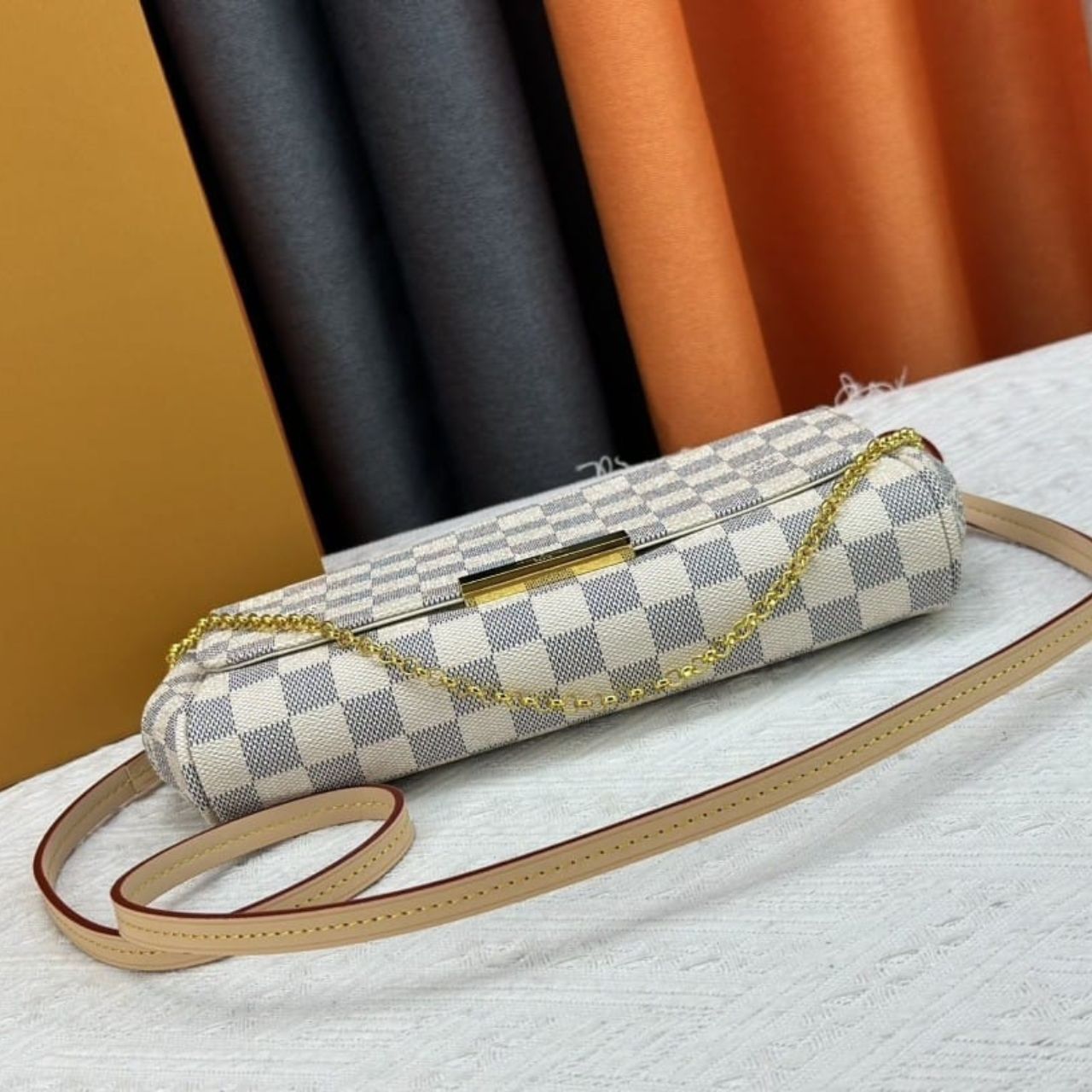 Louis Vuitton Favorite MM Damier Azur 26Cm - Image 3