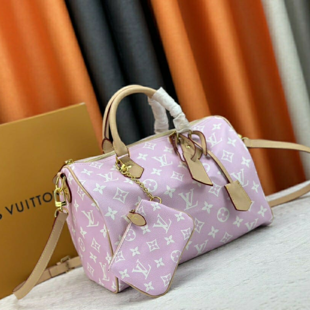 Alternative view of Louis Vuitton Speedy P9 Bandoulière Pink 30Cm