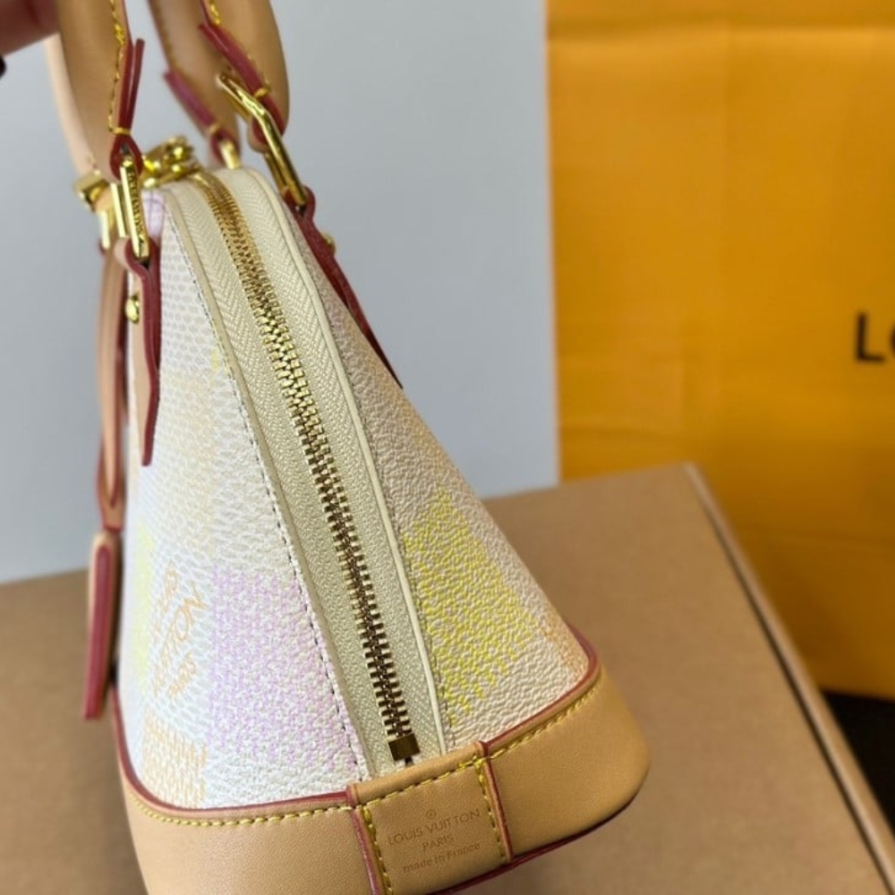Alternative view of Louis Vuitton Alma BB Damier Canvas Peach 20Cm N40516
