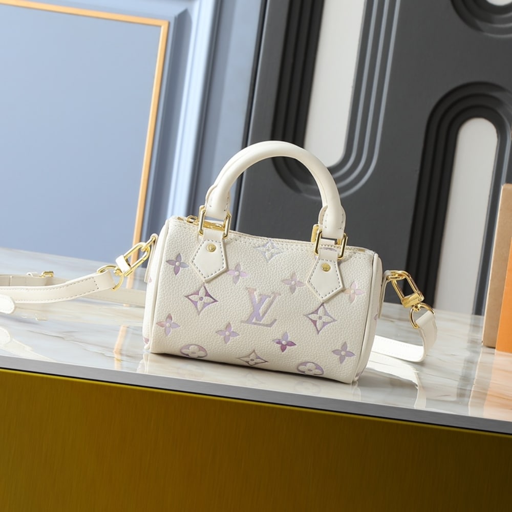 Alternative view of Louis Vuitton Nano Speedy Dream Beige 16Cm M25591
