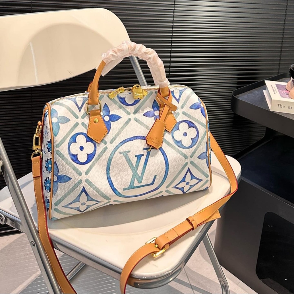 Alternative view of Louis Vuitton Speedy Bandouliere 30 Other Monogram Canvas Lagoon 30Cm M11264