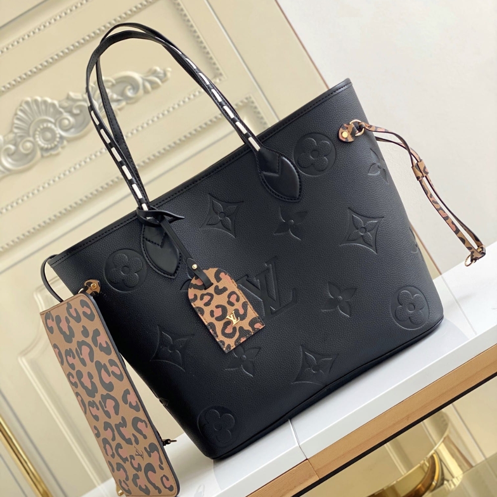 Alternative view of Louis Vuitton Bolsa Neverfull MM Black 31Cm M45856