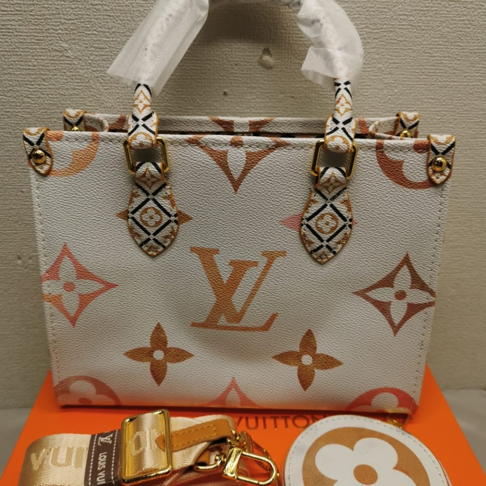 Alternative view of Louis Vuitton Lv By The Pool Onthego PM Yellow 25Cm M22975