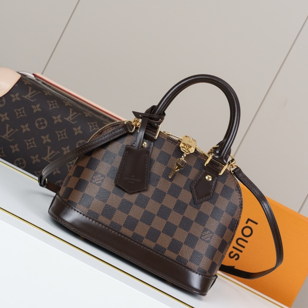 Alternative view of Louis Vuitton Alma BB Damier Dark Brown 23Cm