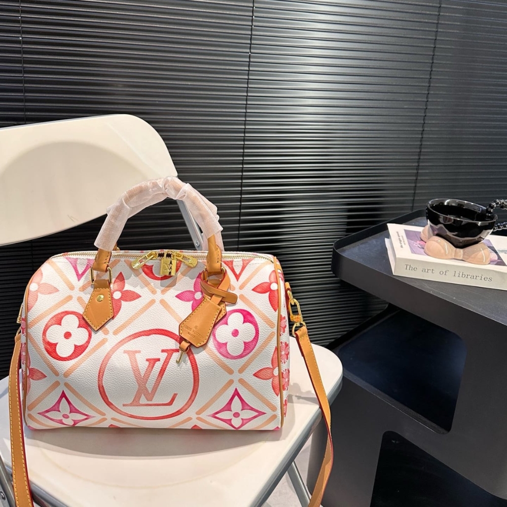 Alternative view of Louis Vuitton Speedy Bandoulière 30 Other Monogram Canvas Coral 30Cm M11209