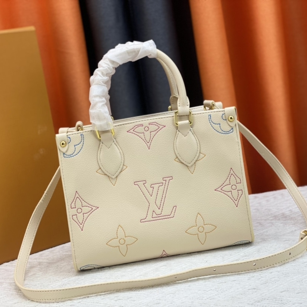 Alternative view of Louis Vuitton Onthego PM Handbag Beige 25Cm M46629