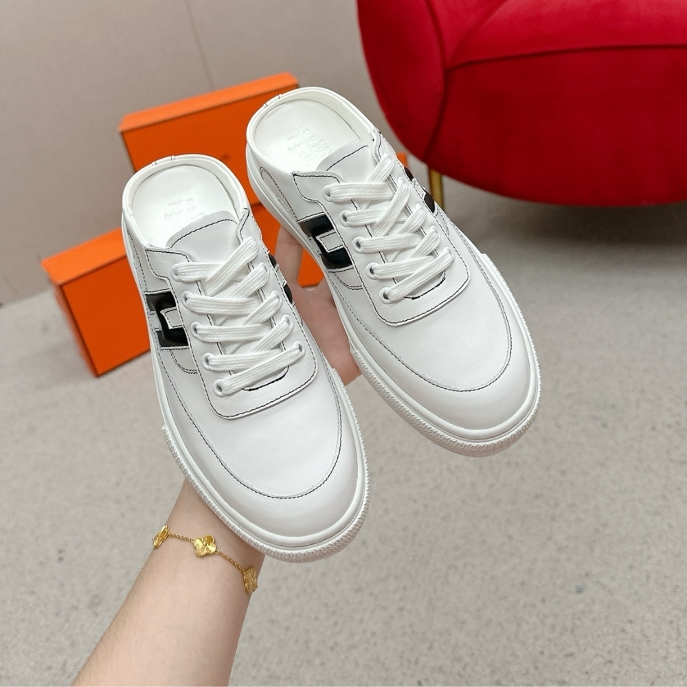 Alternative view of Hermes Keep Sneaker White