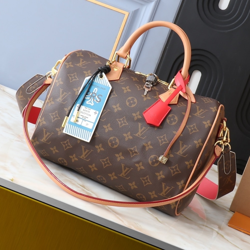 Alternative view of Louis Vuitton Speedy Soft 30 Crafty Brown 30Cm M11945