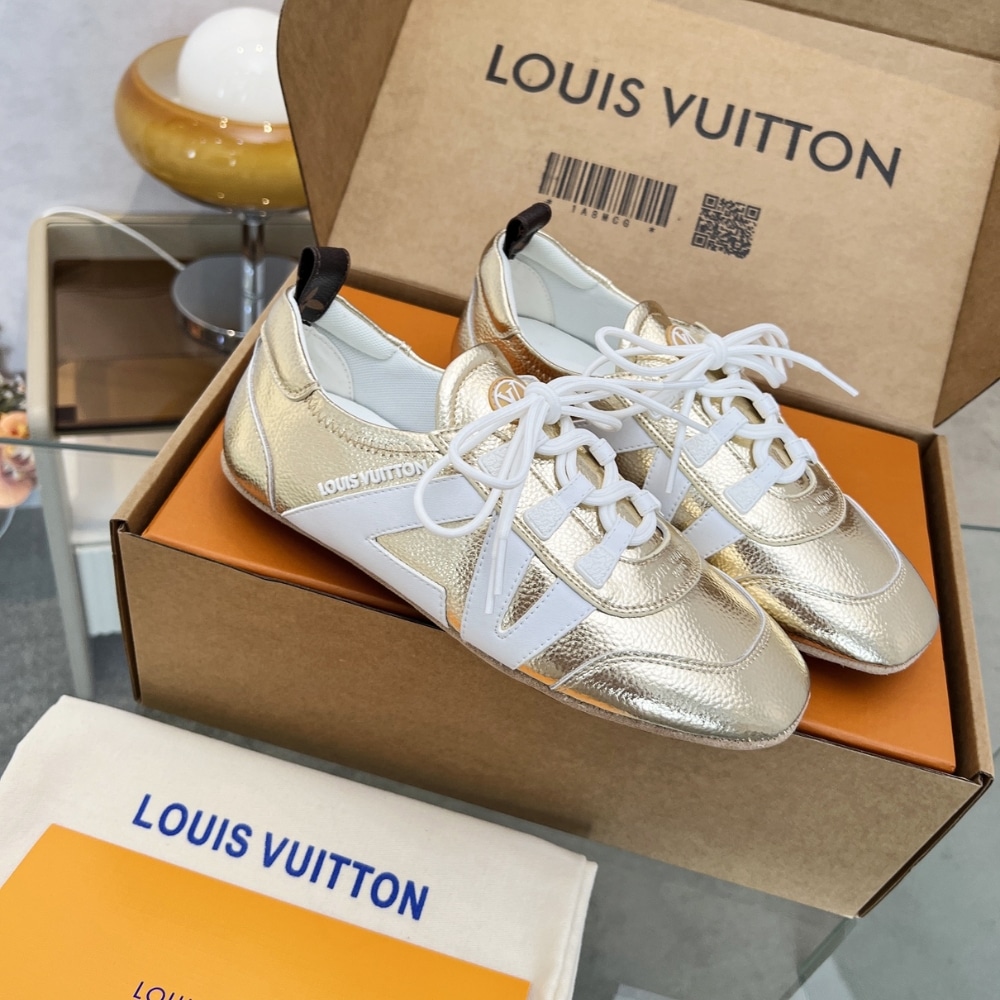 Alternative view of Louis Vuitton LV Sneakerina Gold 1AICAN