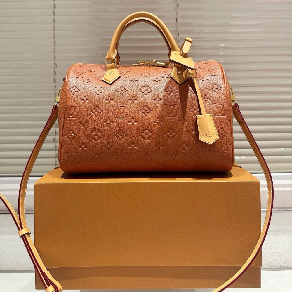 Alternative view of Louis Vuitton Speedy Soft Bag Monogram Brown 30Cm