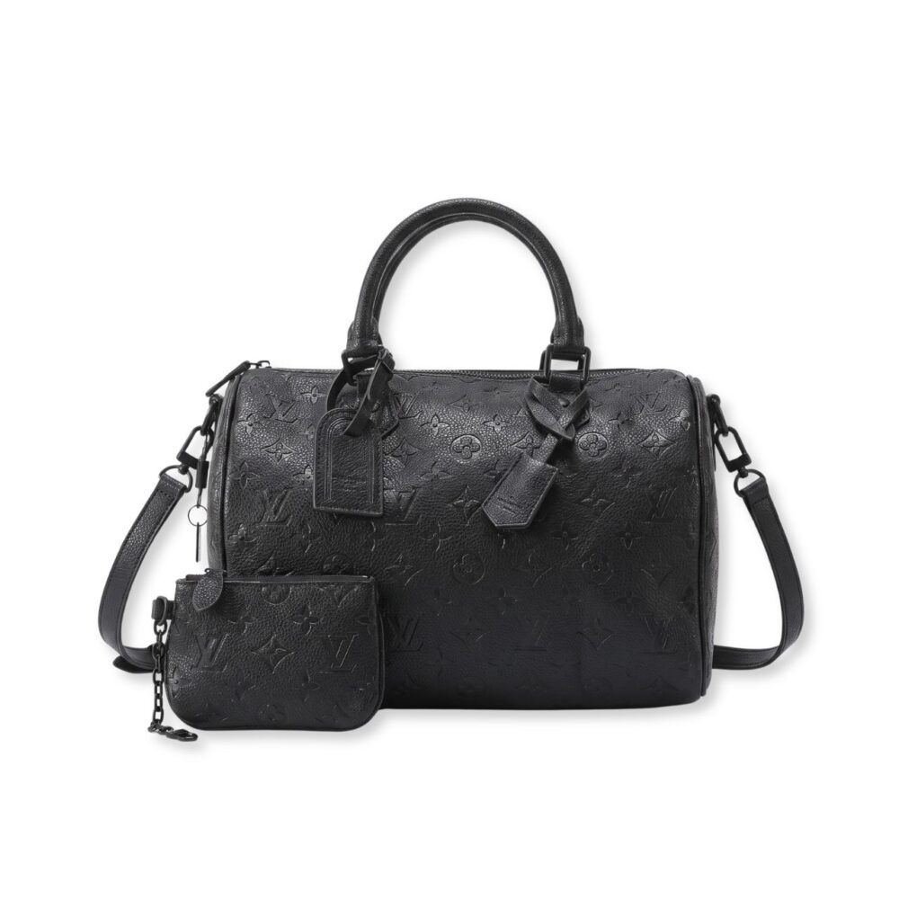 Louis Vuitton Speedy P9 Bandouliere 30 Black 26Cm M13904