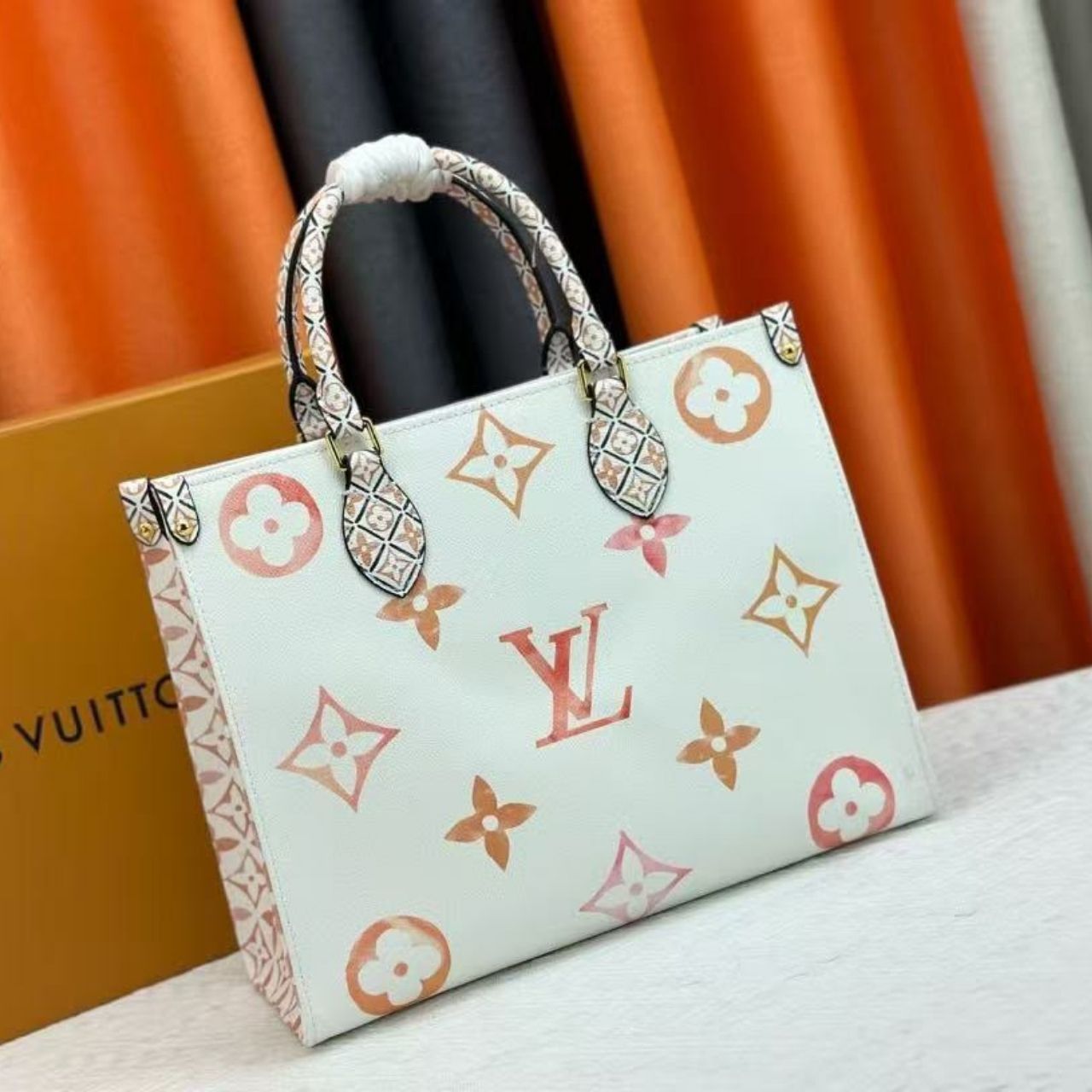Louis Vuitton Lv By The Pool Onthego PM Yellow 25Cm M22975 - Image 6