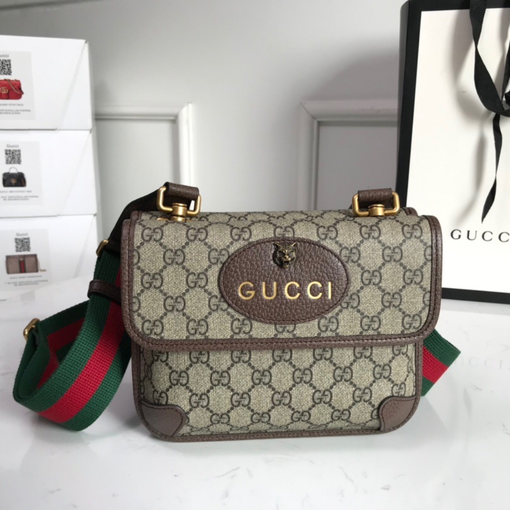 Alternative view of Gucci Neo Vintage Small Messenger Bag Beige 22Cm 501050 9C2VT 8745
