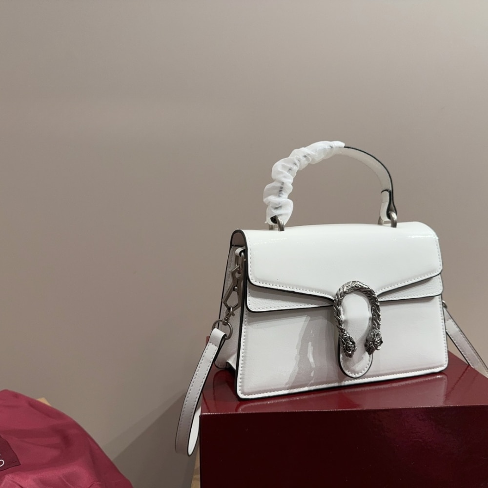 Alternative view of Gucci Dionysus Small Top Handle Bag White 24Cm 799599 0AAA6 1712