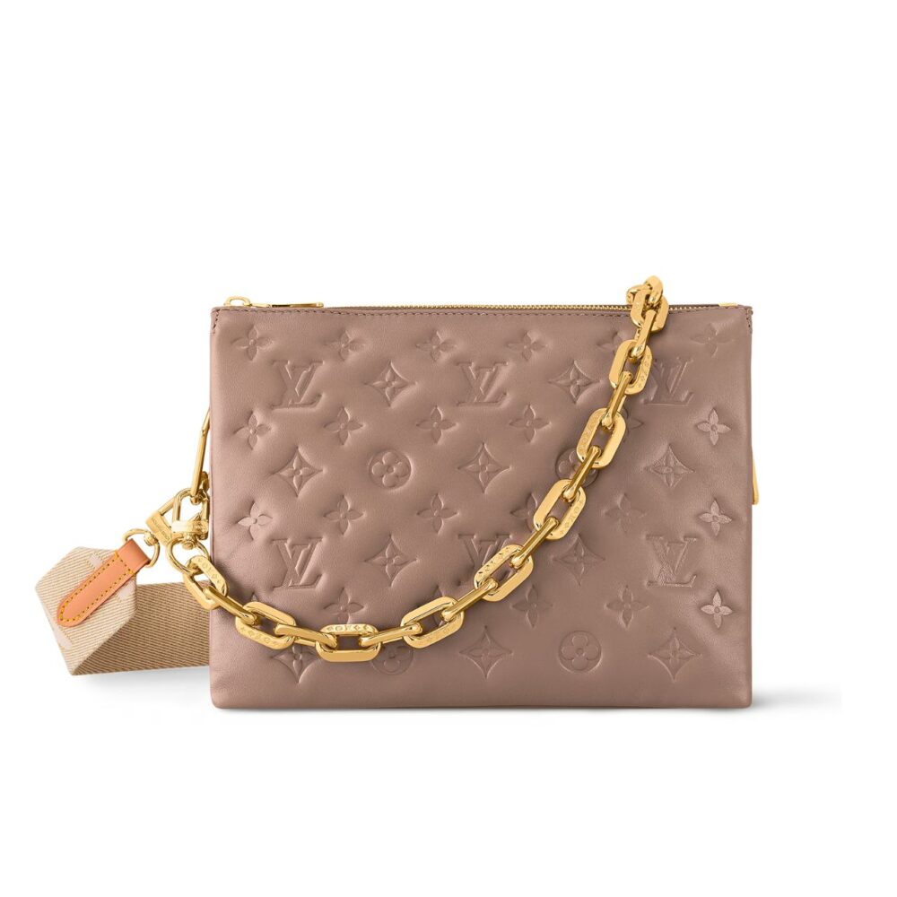 Louis Vuitton Coussin PM Taupe 26Cm M21263