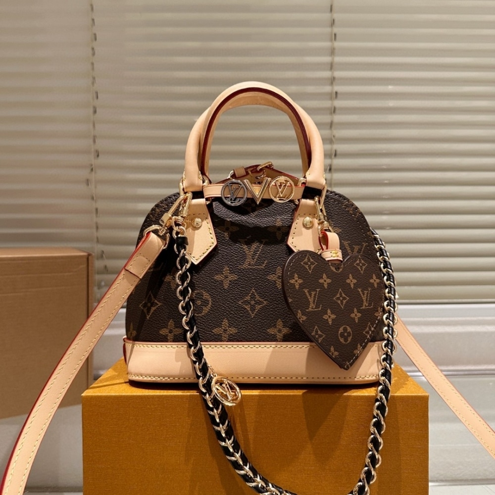 Alternative view of Louis Vuitton Alma Mini LV And I Monogram Brown 25Cm K00016