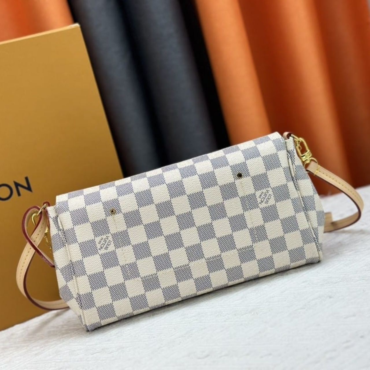 Louis Vuitton Favorite MM Damier Azur 26Cm - Image 5