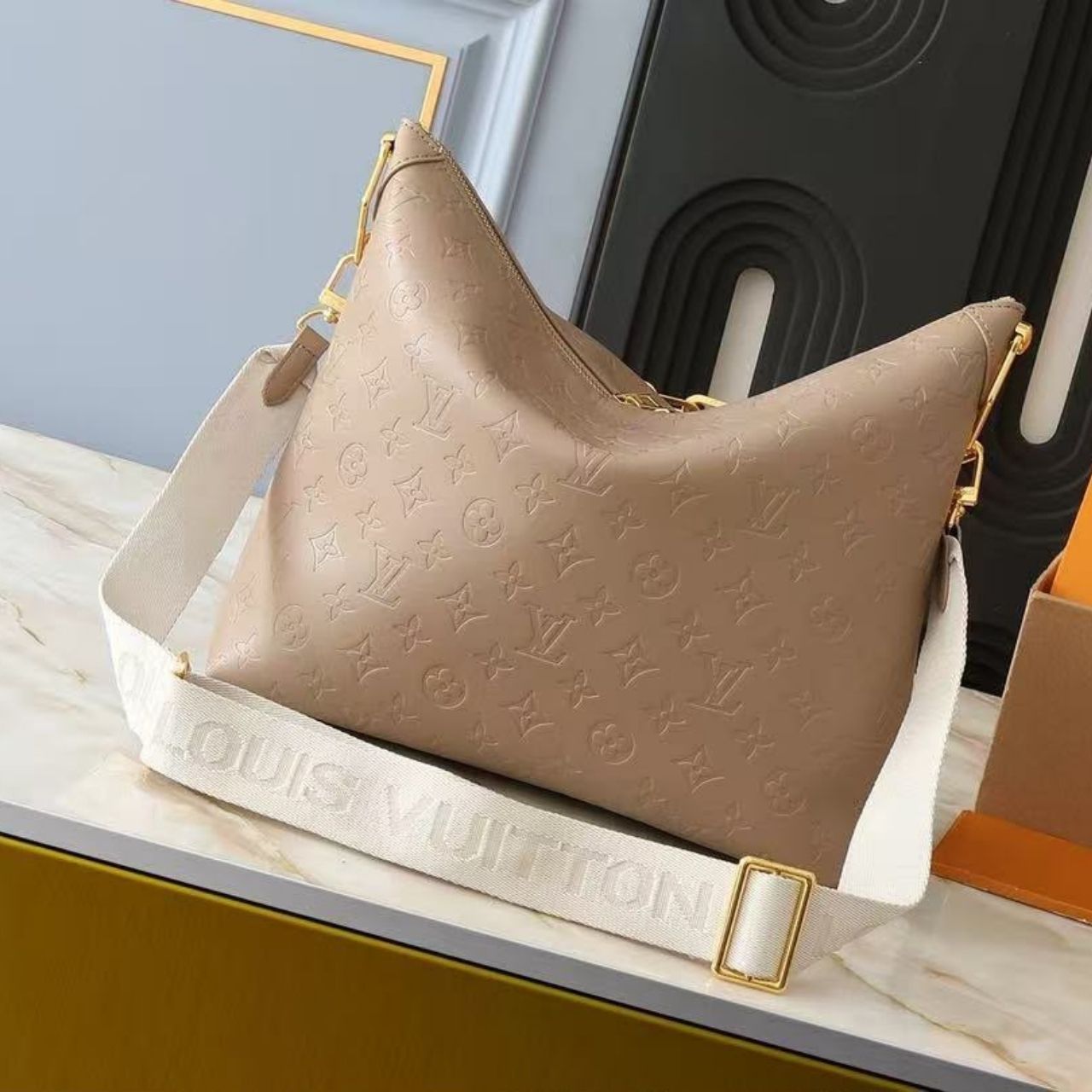 Louis Vuitton Coussin Hobo MM Galet 30Cm M12071 - Image 5