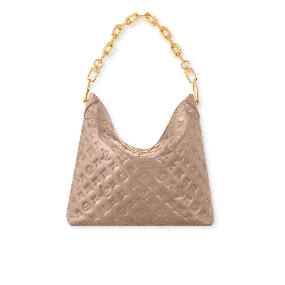 Louis Vuitton Coussin Hobo MM Galet 30Cm M12071