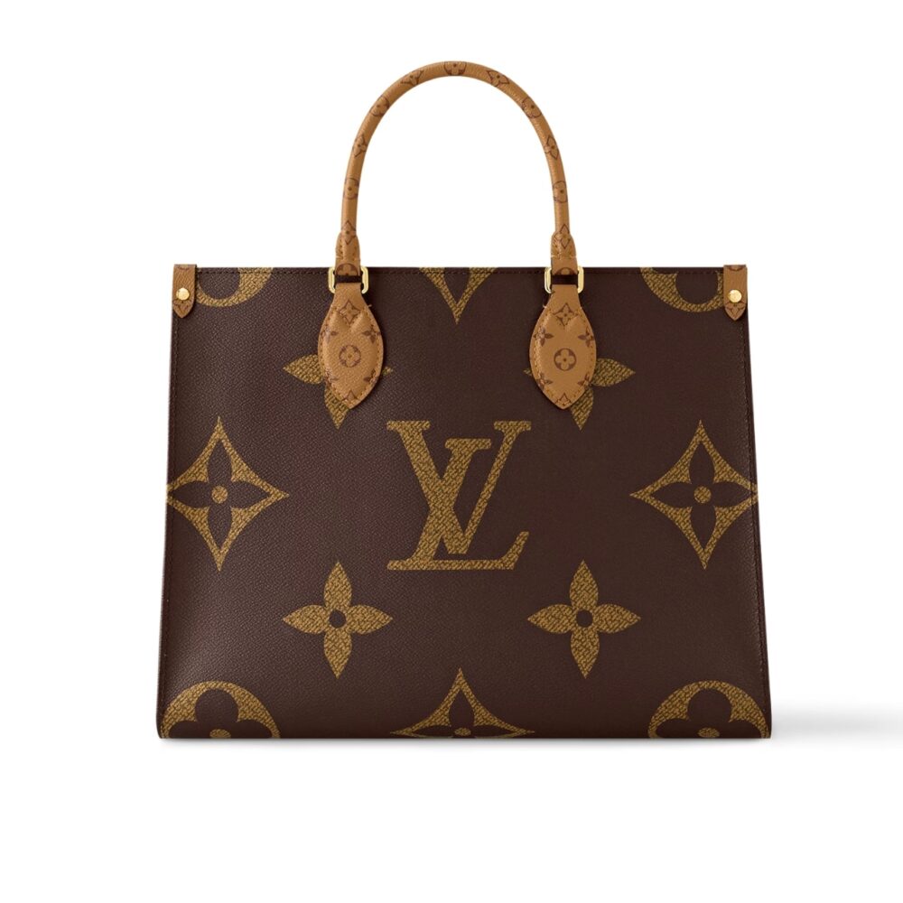 Louis Vuitton Onthego MM Monogram Reverse Brown 35Cm M45321