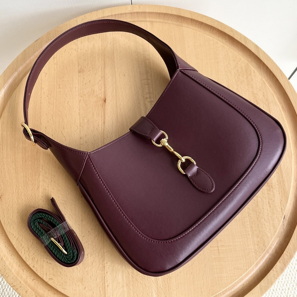 Alternative view of Gucci Jackie Medium Bag Wine 27Cm 810232 AADDX 6449