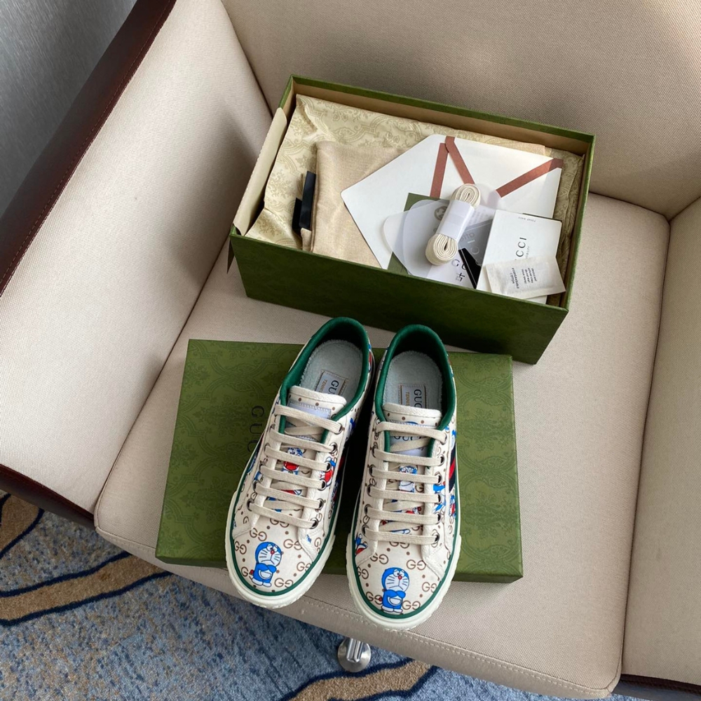 Alternative view of Gucci Tennis 1977 Doraemon Sneaker White