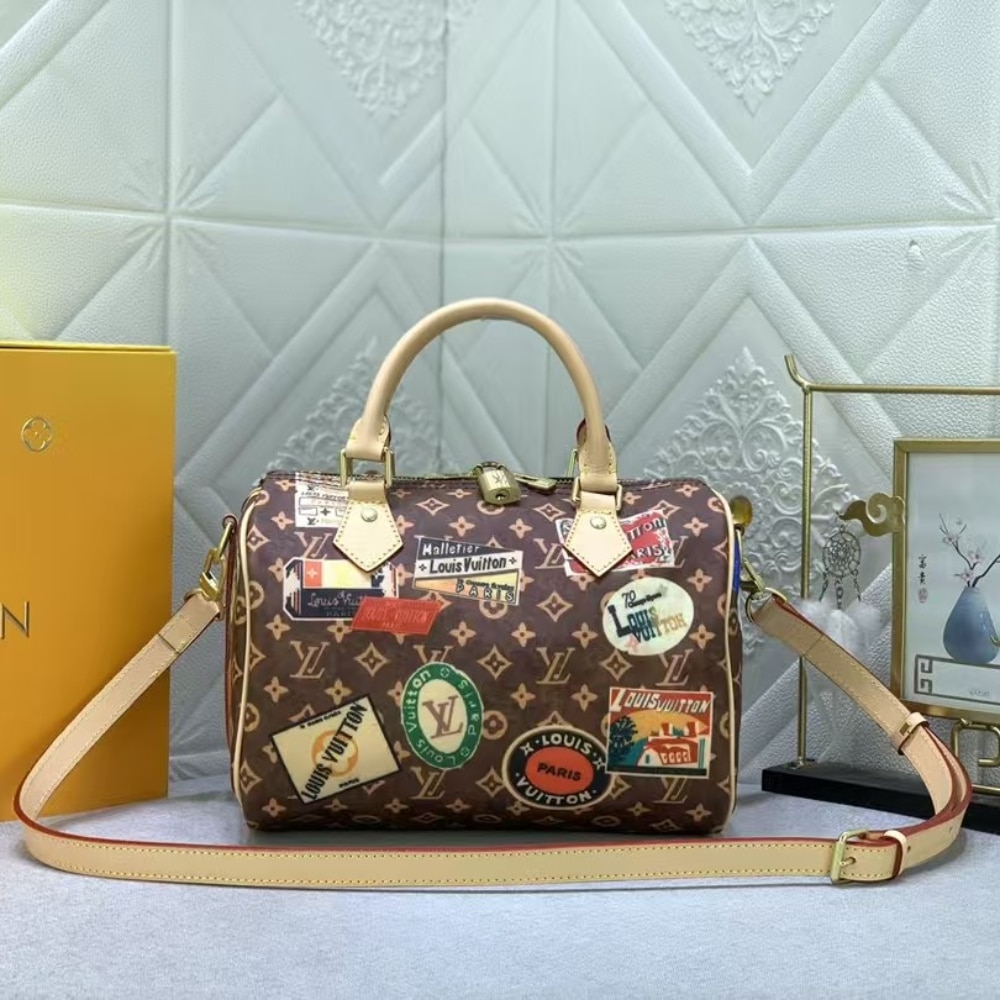 Alternative view of Louis Vuitton Speedy Bandoulière 30 Other Monogram Canvas Autres Toiles 30Cm M47087