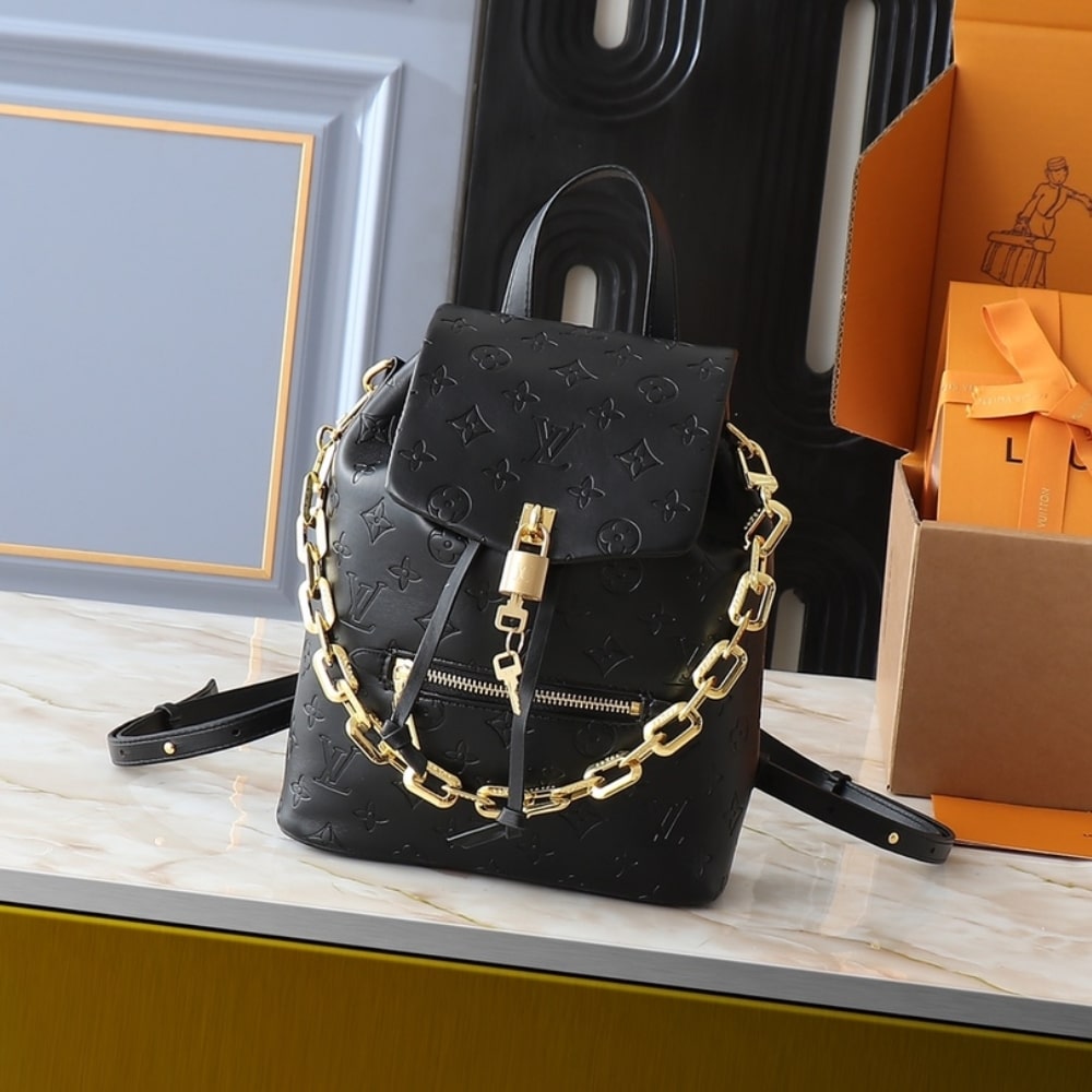 Alternative view of Louis Vuitton Coussin Backpack PM Black 26Cm M13357