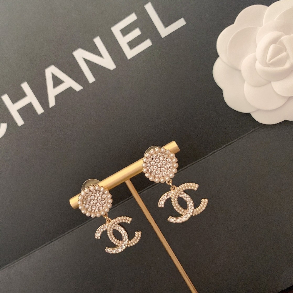 Alternative view of Chanel CC Earrings