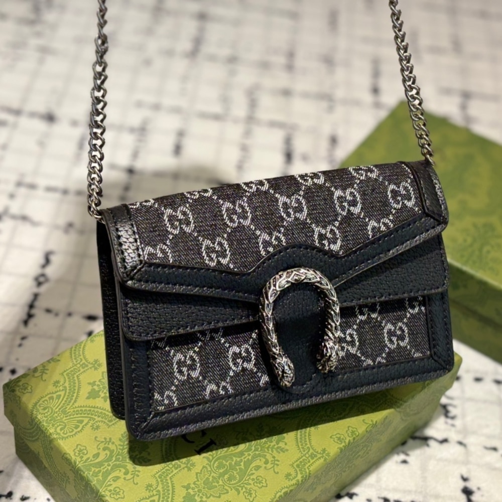 Alternative view of Gucci Dionysus Super Mini Black 16Cm