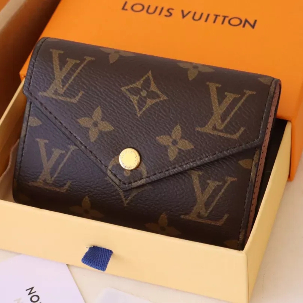 Alternative view of Louis Vuitton Victorine Wallet Monogram Rose Pink 12Cm M62360