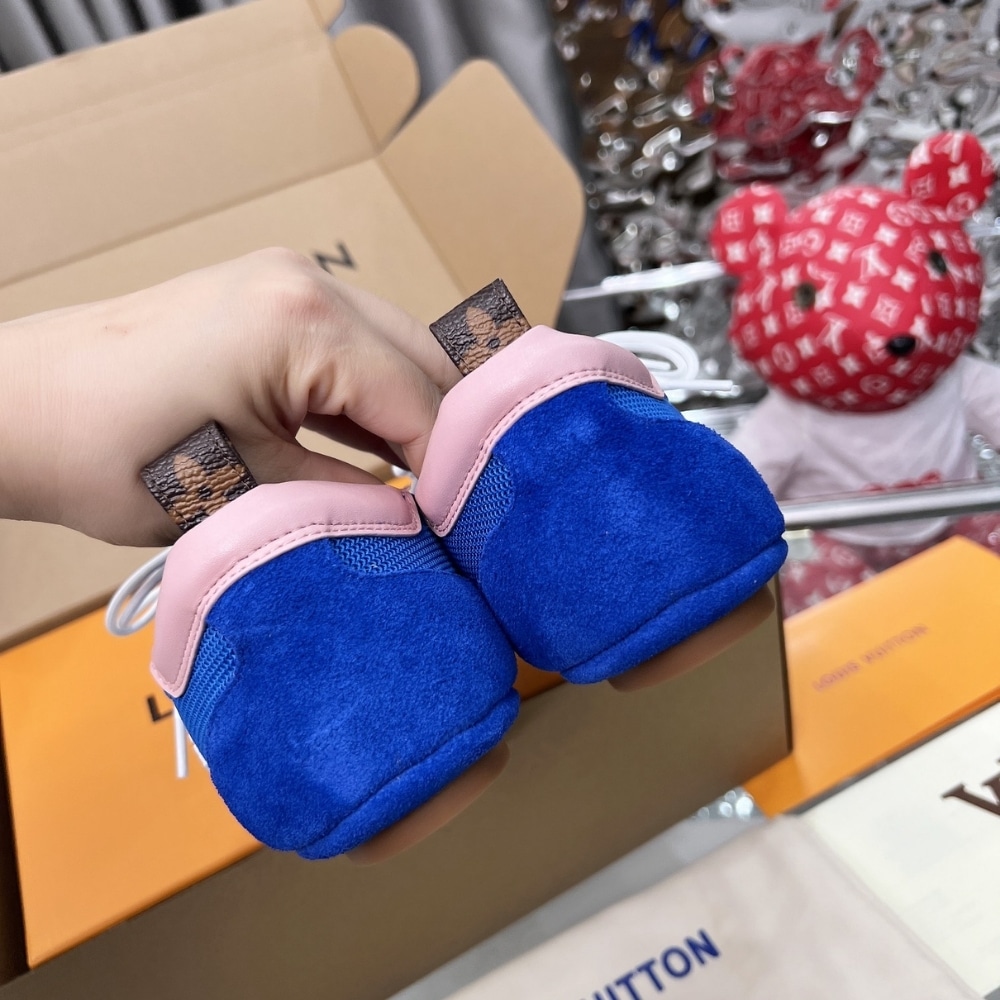 Alternative view of Louis Vuitton LV Sneakerina Blue 1AHOTS