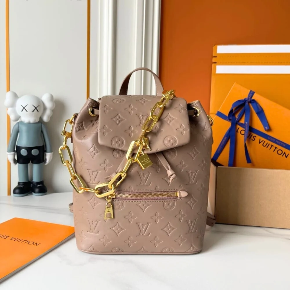 Alternative view of Louis Vuitton Coussin Backpack PM Gray 26Cm M13358