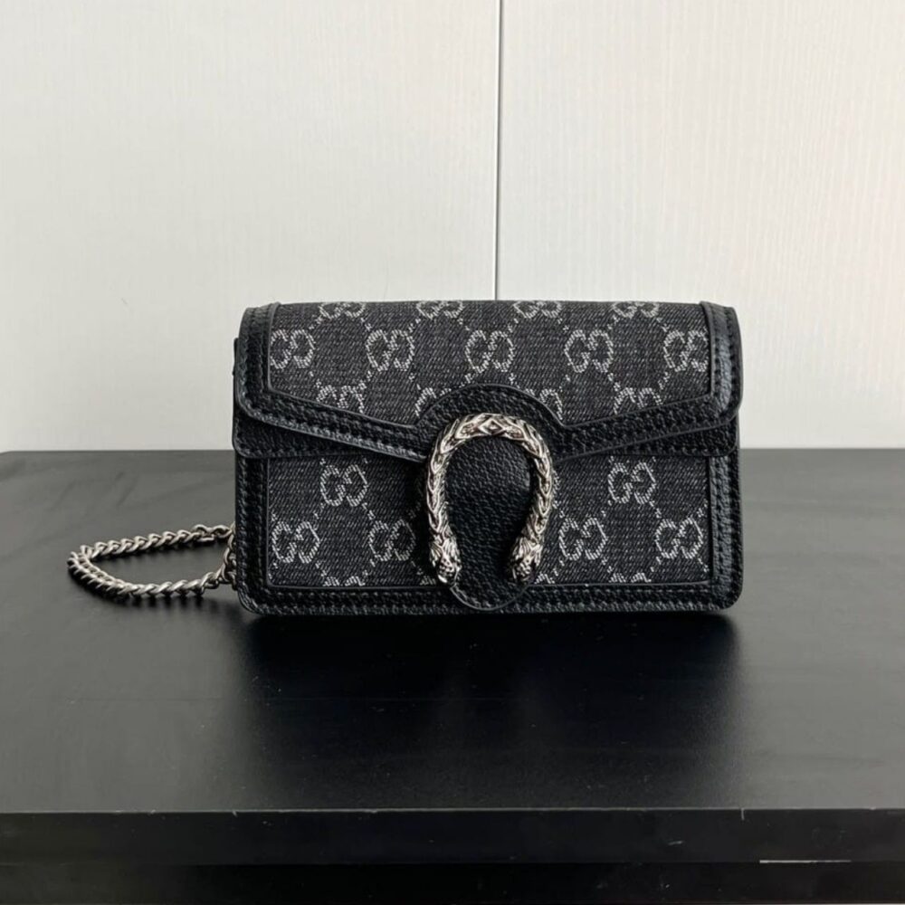 Alternative view of Gucci Dionysus Super Mini Black 16Cm