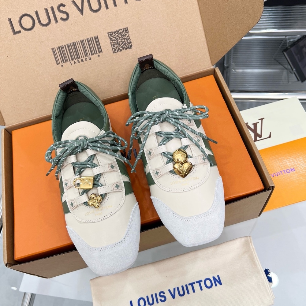 Alternative view of Louis Vuitton LV Sneakerina Light Green