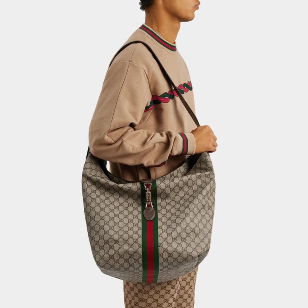 Alternative view of Gucci Jackie 1961 Medium Shoulder Bag Beige 35Cm 758684 FACIP 8747