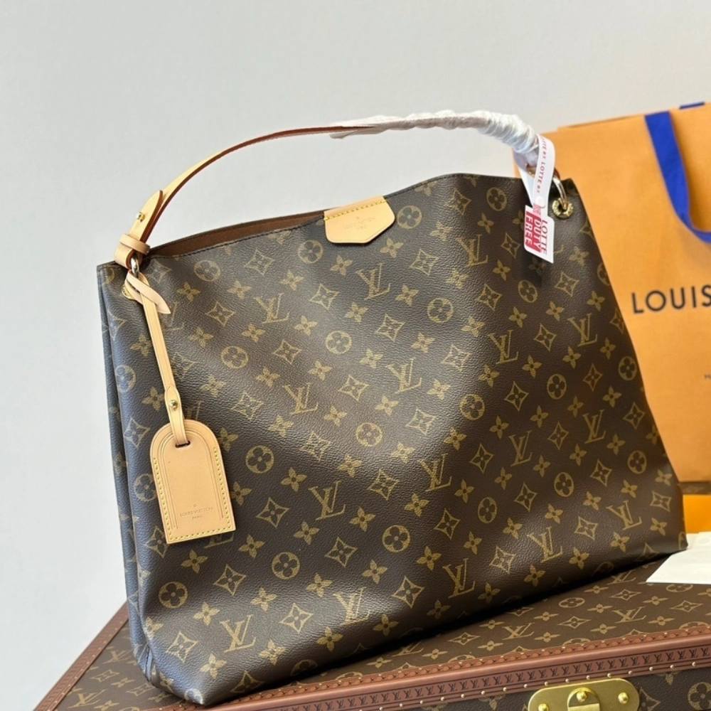 Alternative view of Louis Vuitton Graceful MM Monogram Brown 41Cm M43704