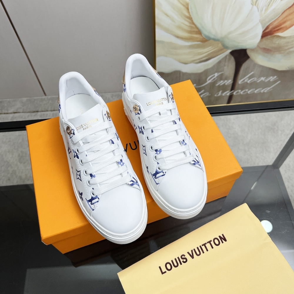 Alternative view of Louis Vuitton Time Out Sneaker Blue 1AHOOF