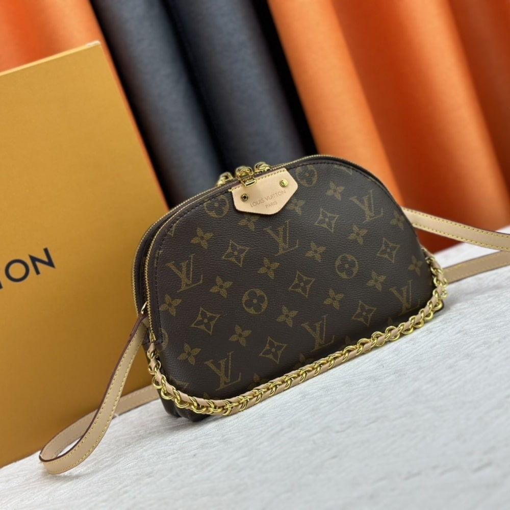 Alternative view of Louis Vuitton Be Alma Monogram Canvas Beige Tag 22Cm