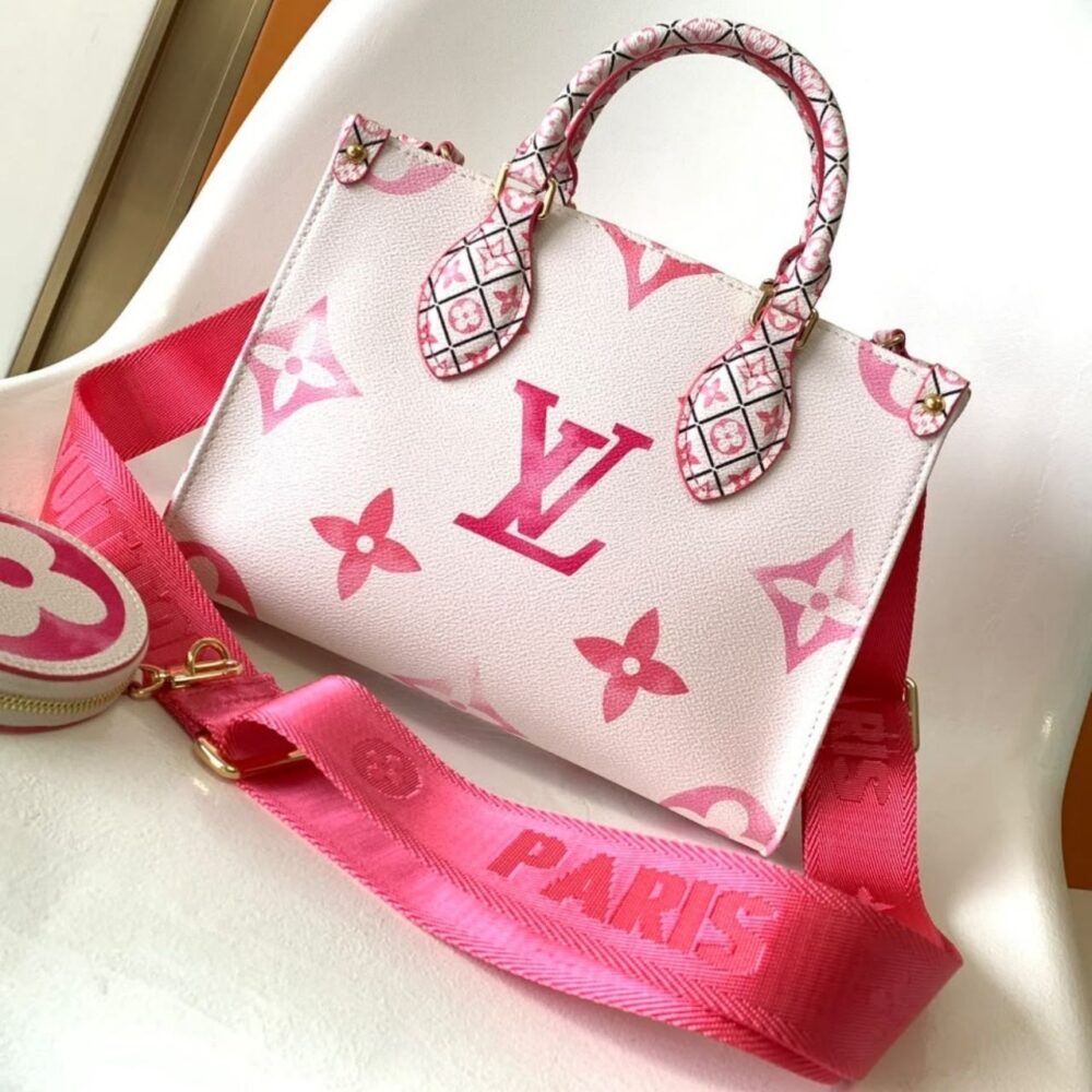 Alternative view of Louis Vuitton Onthego PM Bag Pink 25Cm M22976