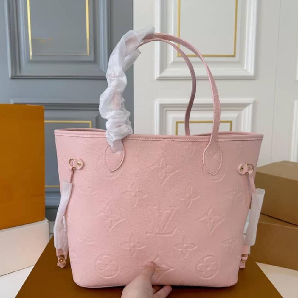 Alternative view of Louis Vuitton Neverfull Full MM Pink 31Cm