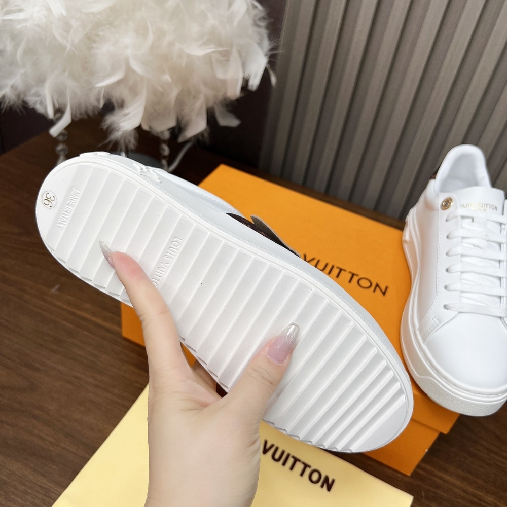 Alternative view of Louis Vuitton Time Out Sneaker White 1AHOOV