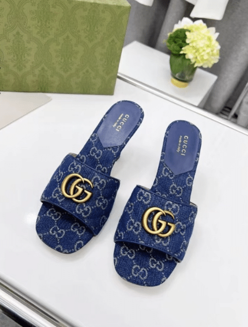 Alternative view of Gucci Women’S GG Denim Sandals