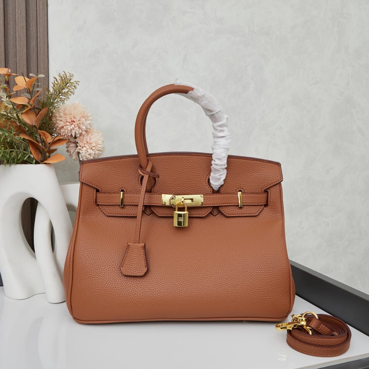 Hermes Birkin 25 Handbag Gold Brown 25Cm - Image 3