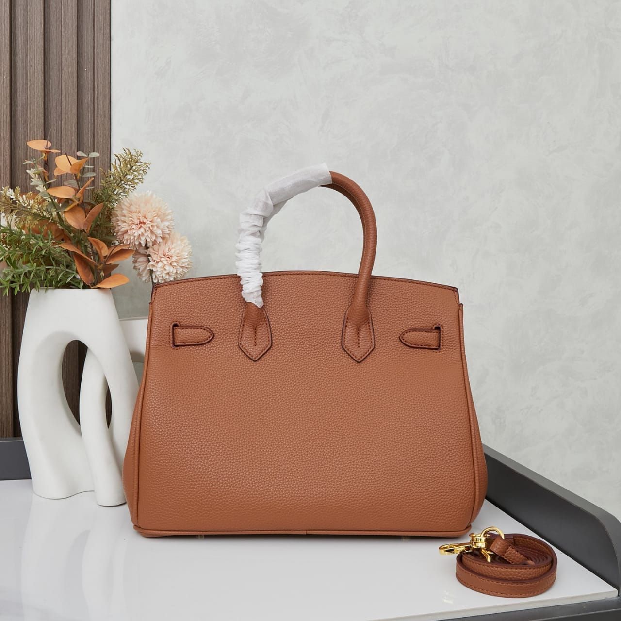 Hermes Birkin 25 Handbag Gold Brown 25Cm - Image 7