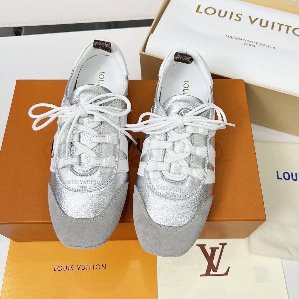 Alternative view of Louis Vuitton LV Sneakerina Silver 1AHOJD