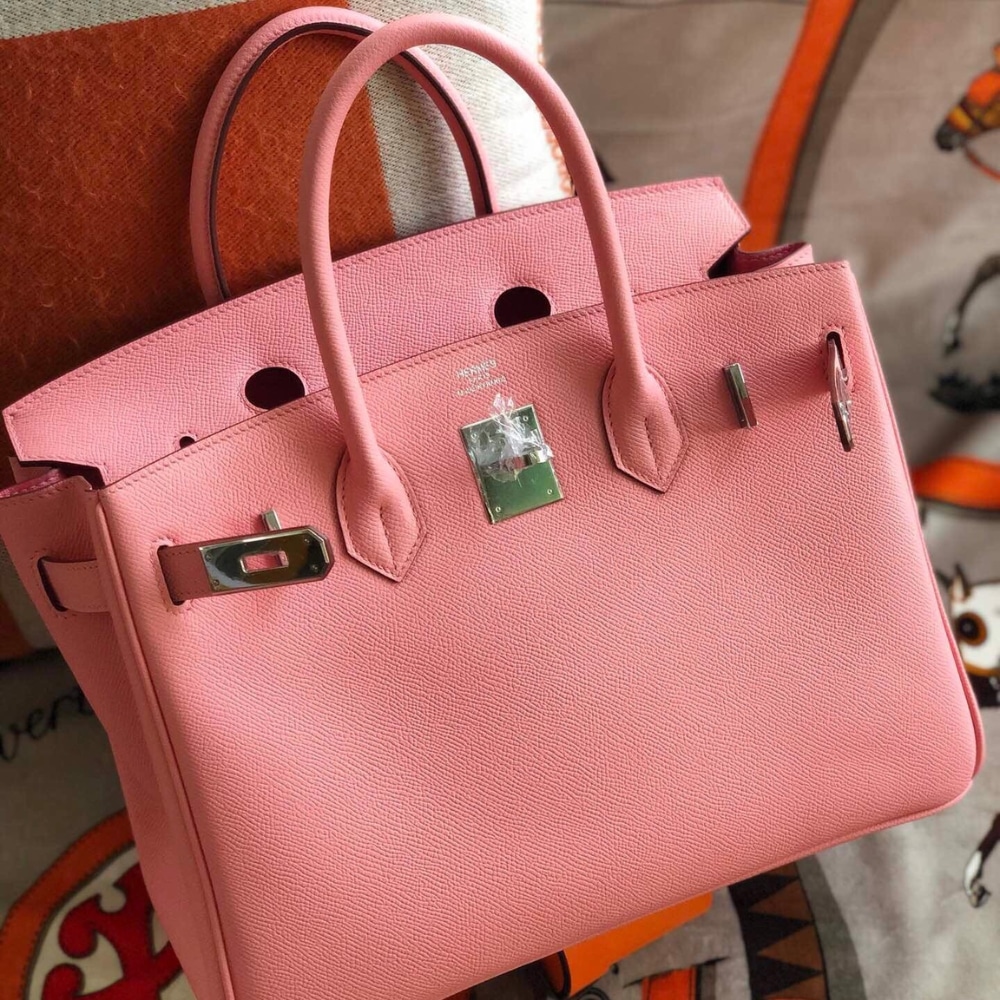 Alternative view of Hermes Birkin 25 Bag Epsom Rose Dete 25Cm