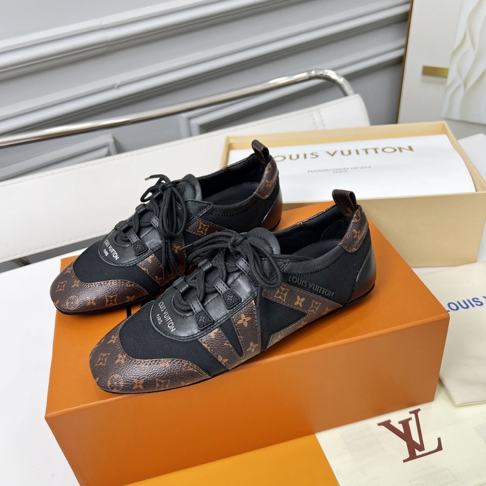 Alternative view of Louis Vuitton LV Sneakerina Monogram Black 1AHNDO