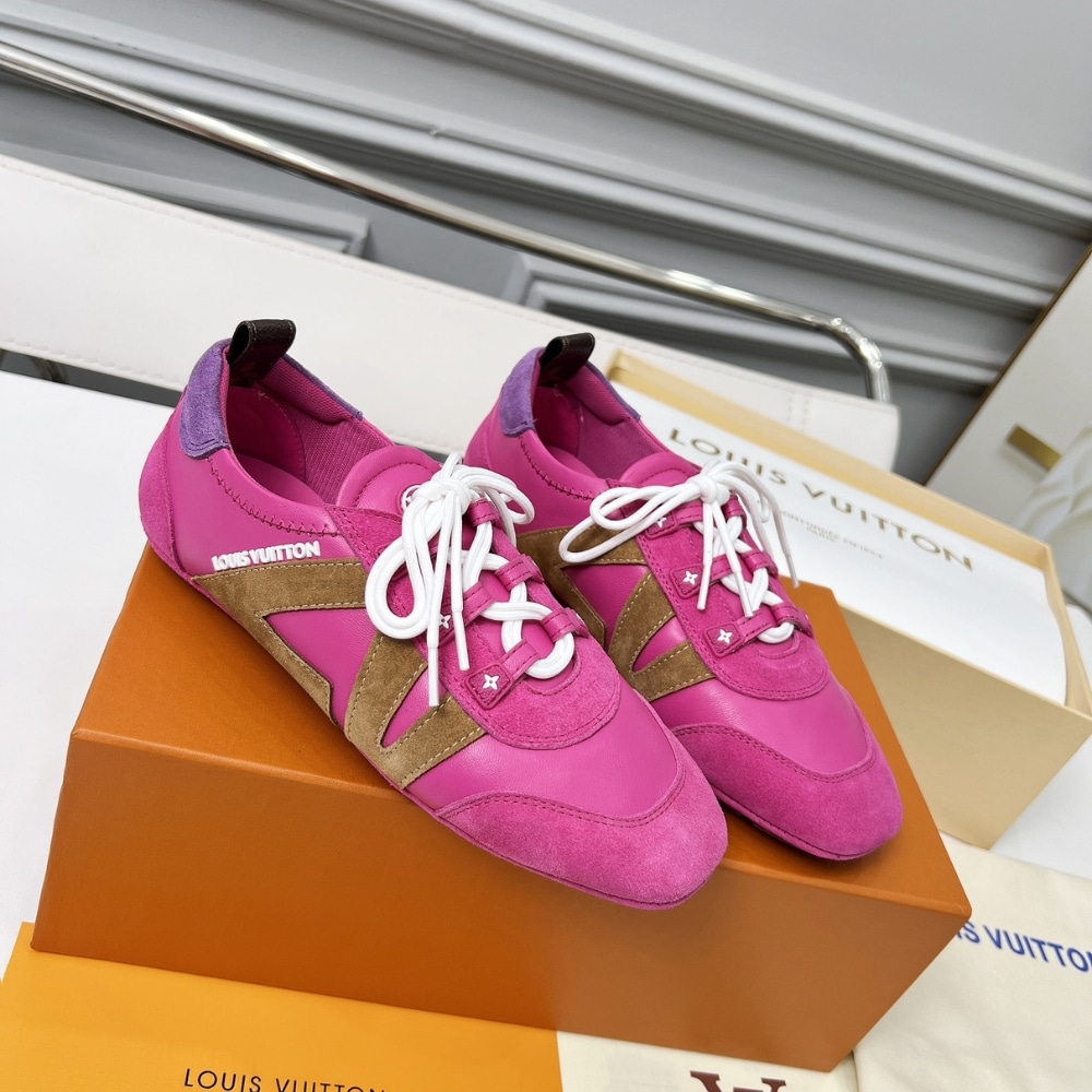 Alternative view of Louis Vuitton LV Sneakerina Fuchsia Pink 1AHNEE