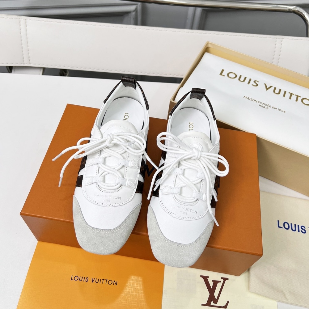 Alternative view of Louis Vuitton LV Sneakerina Monogram White 1AHNC6